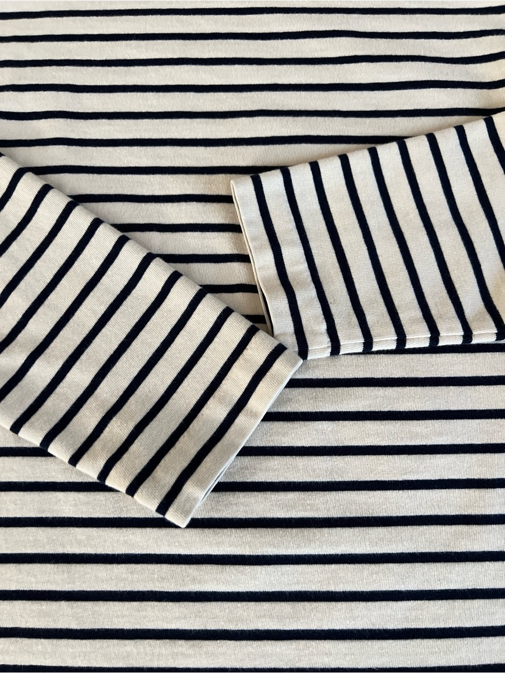 J. Crew Breton Style Strip Jersey Tee - Picture 5 of 9